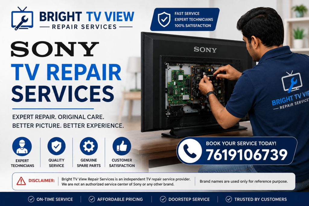 Sony tv Repair in Hydrabad