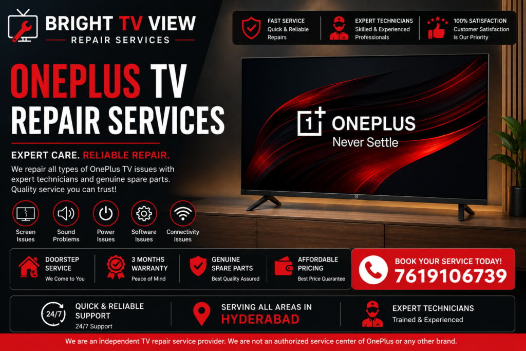 oneplus tv repair